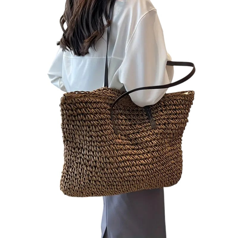 Ava - Woven Tote Bag