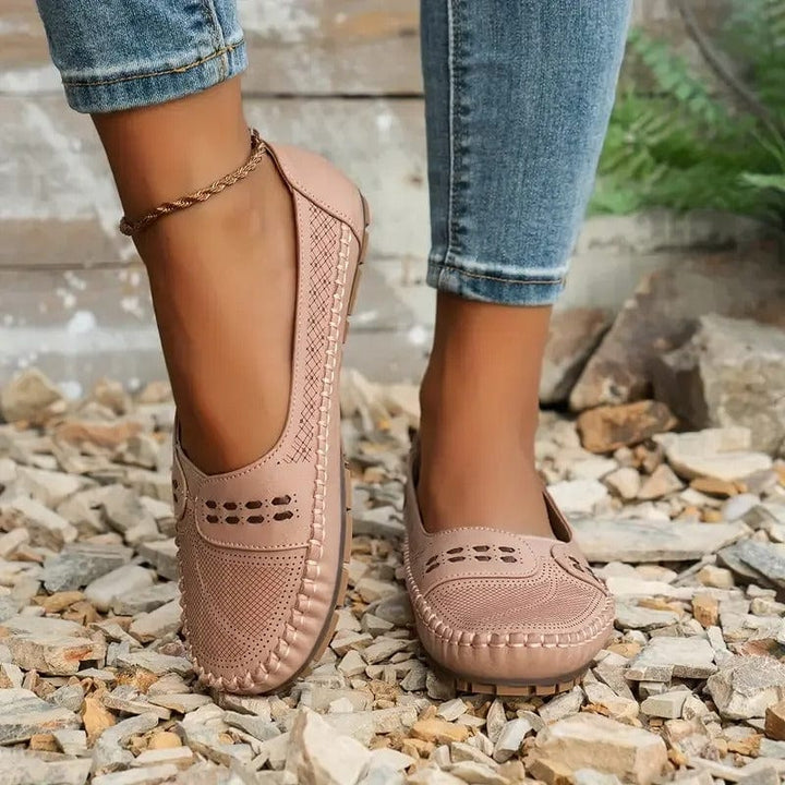 Alma Vintage Leather Loafers
