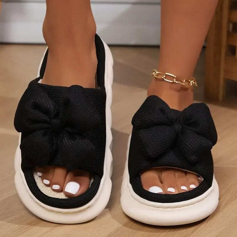 Cherie Bliss Bow Slides