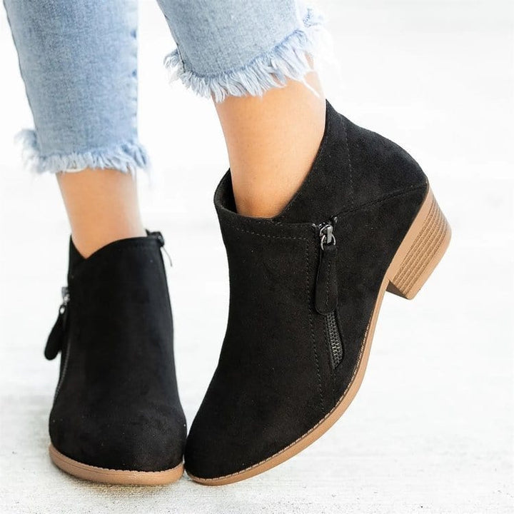 Alba Zipper Boots