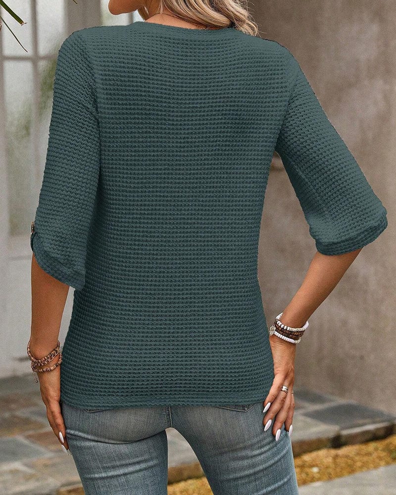 Valeria Half-Sleeve Top