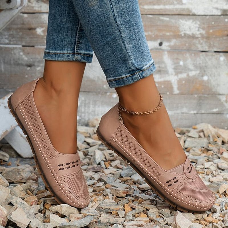 Alma Vintage Leather Loafers