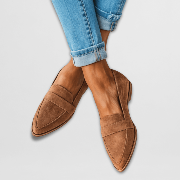 Sofia Suede Loafers