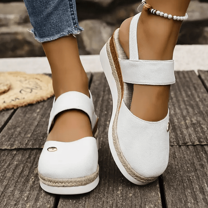 Antonia Orthopedic Canvas Sandals