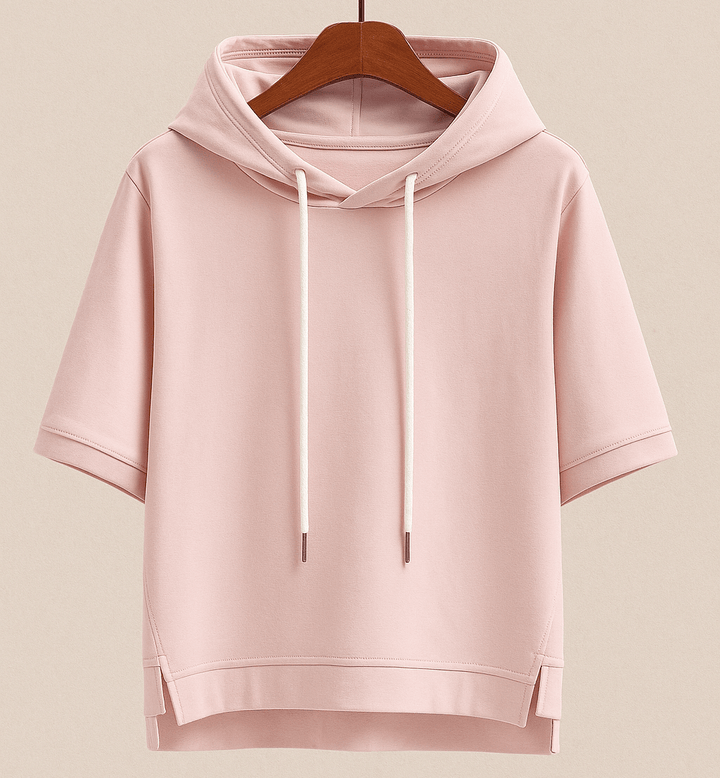 Palma Cropped Hoodie Tee