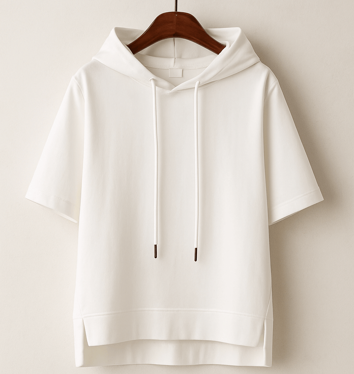 Palma Cropped Hoodie Tee