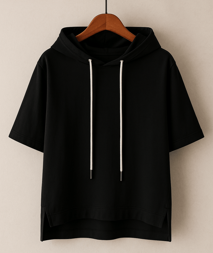 Palma Cropped Hoodie Tee