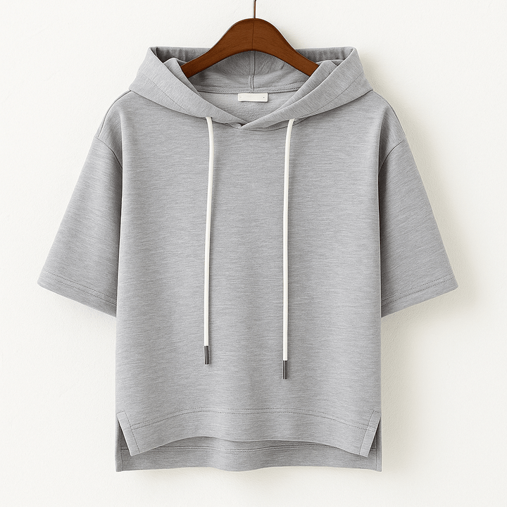 Palma Cropped Hoodie Tee