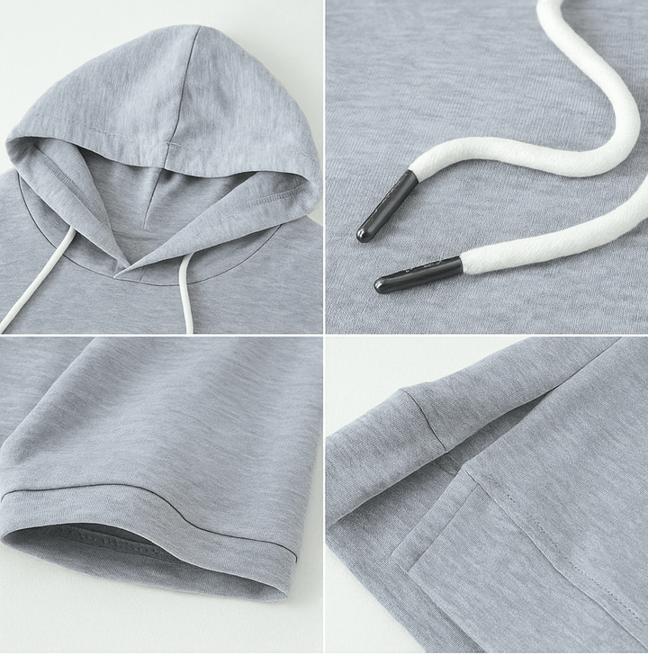 Palma Cropped Hoodie Tee