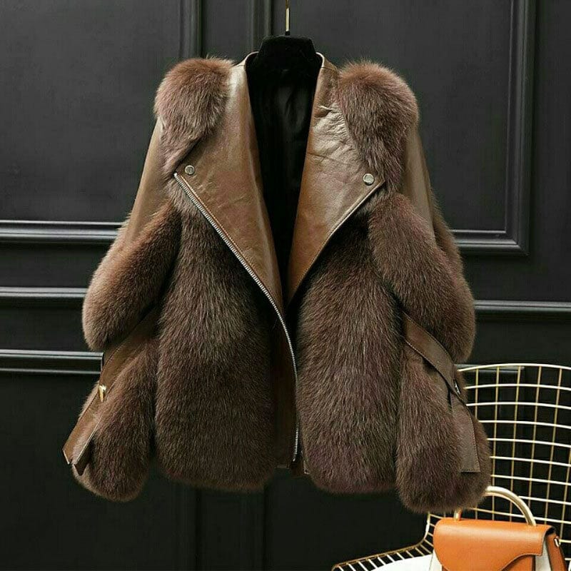 Sienna Frost Faux Fur Jacket
