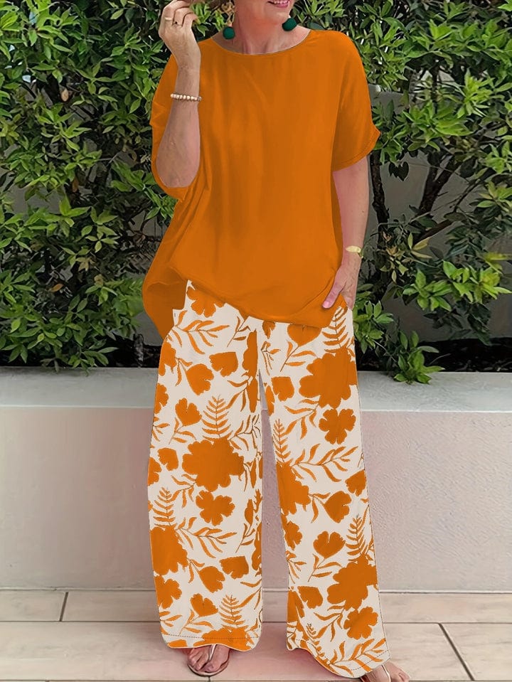 Zarina Floral Two-Piece Set