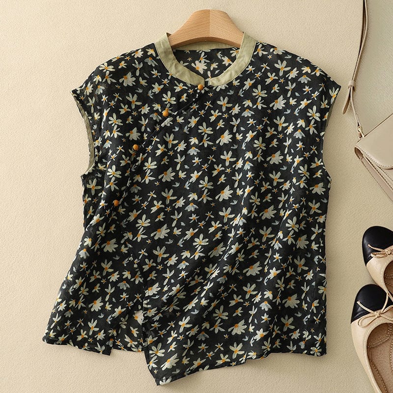 Amanda Italian Linen Blouse