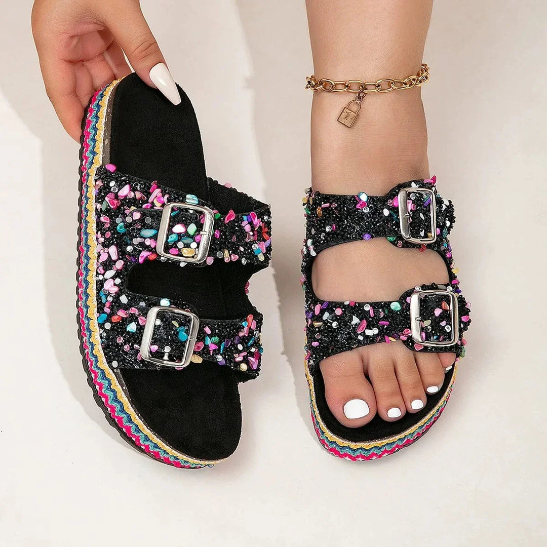 Anna Glimmer Sandals