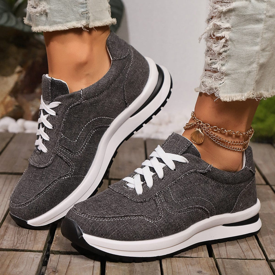 Elevé Orthopedic Denim Sneakers