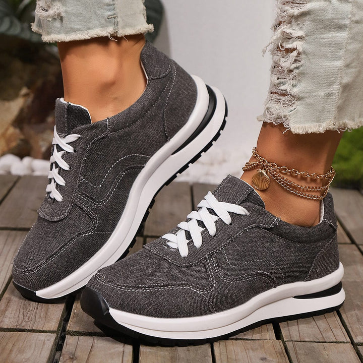 Elevé Orthopedic Denim Sneakers