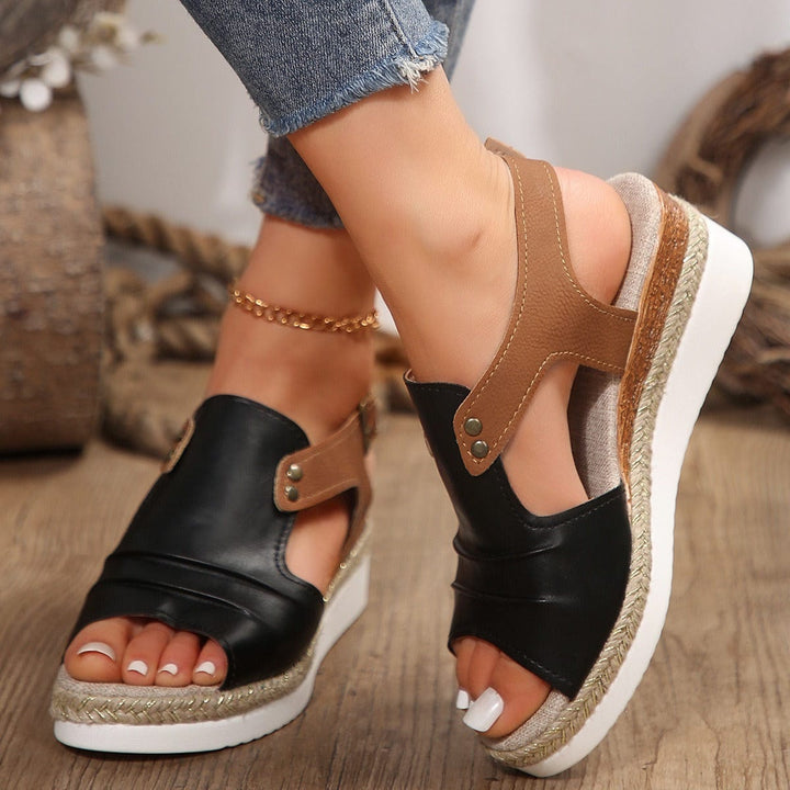 Julia Wedge Sandals