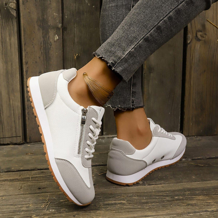 Léonie Zip-Luxe Sneakers