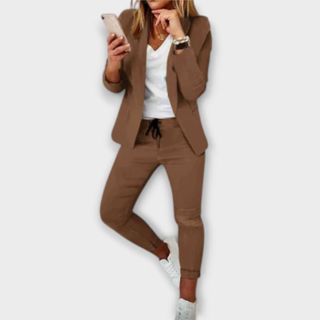 Sophia – Elegant & Comfortable Blazer Set
