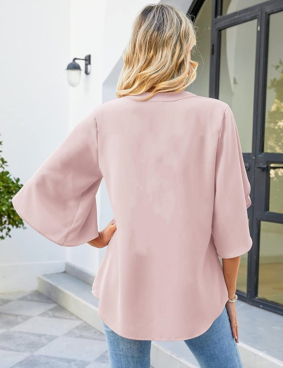 Lena Flare Sleeve Blouse
