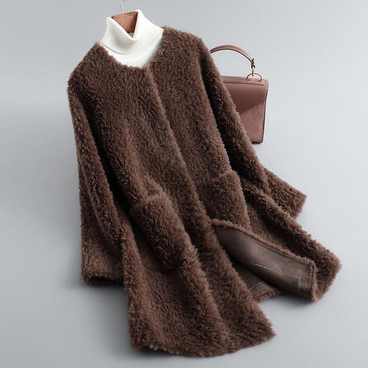 Velucia Sherpa Fleece Coat