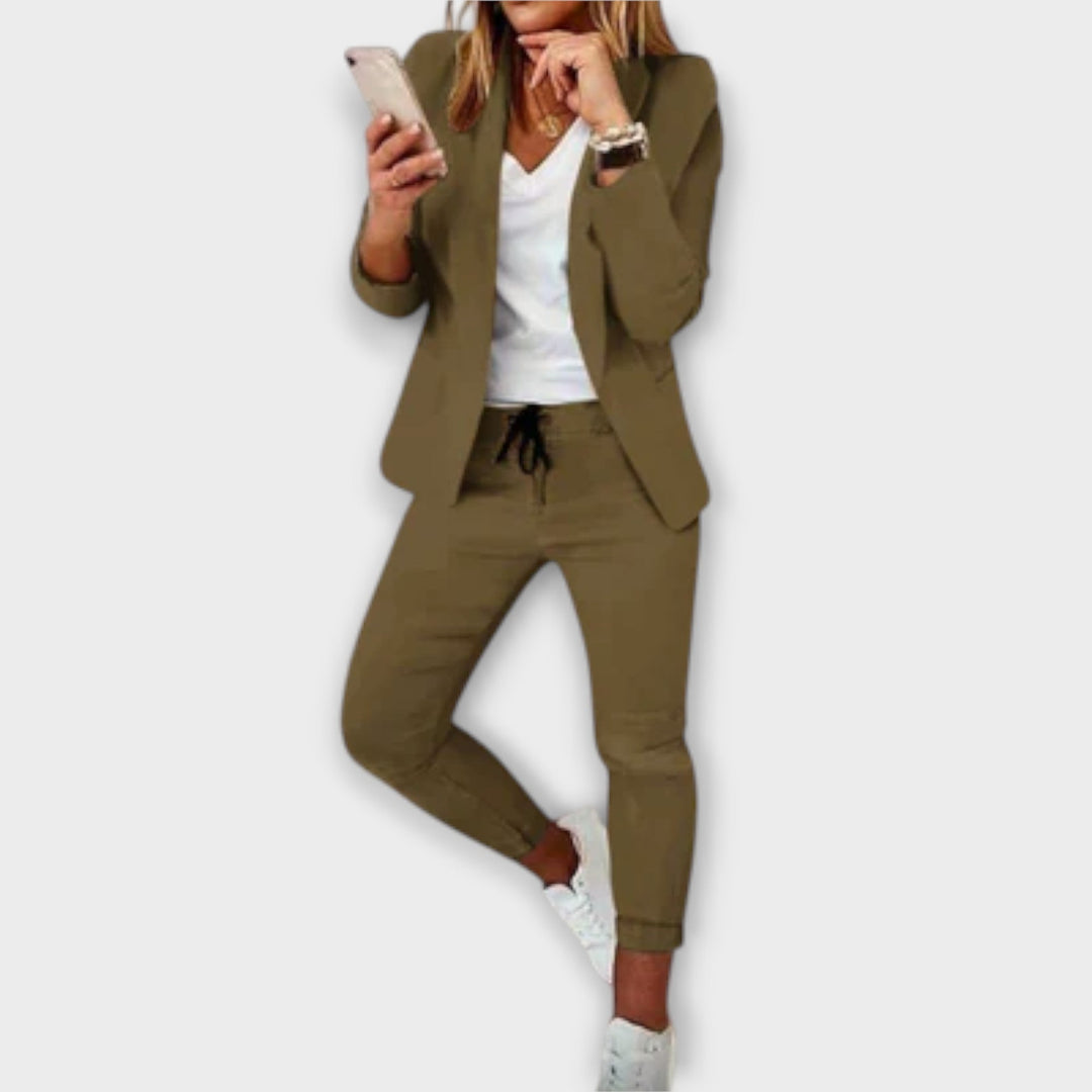 Sophia – Elegant & Comfortable Blazer Set