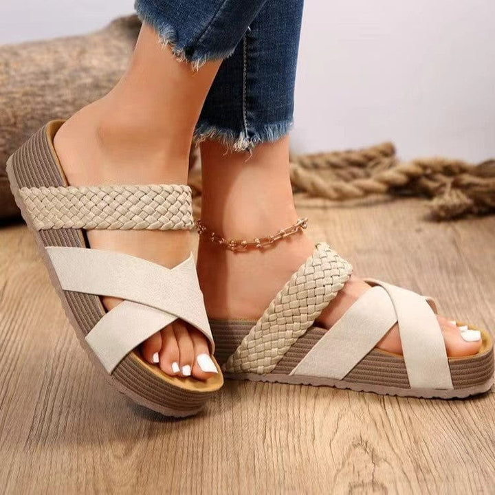 Thalia Woven Sandals