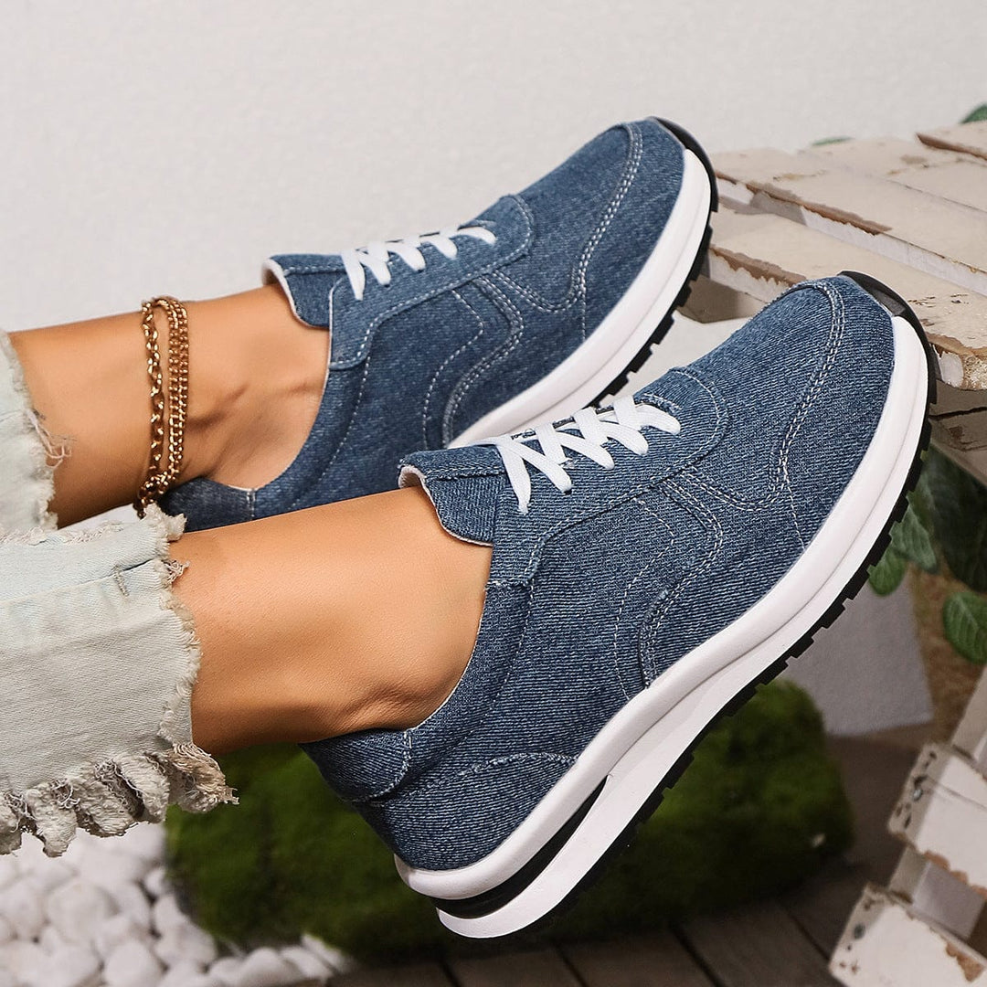 Elevé Orthopedic Denim Sneakers