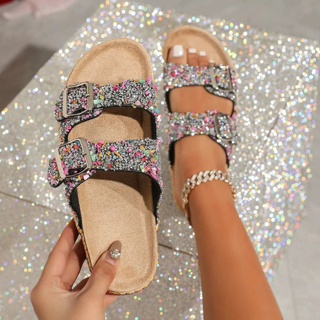 Anna Glimmer Sandals
