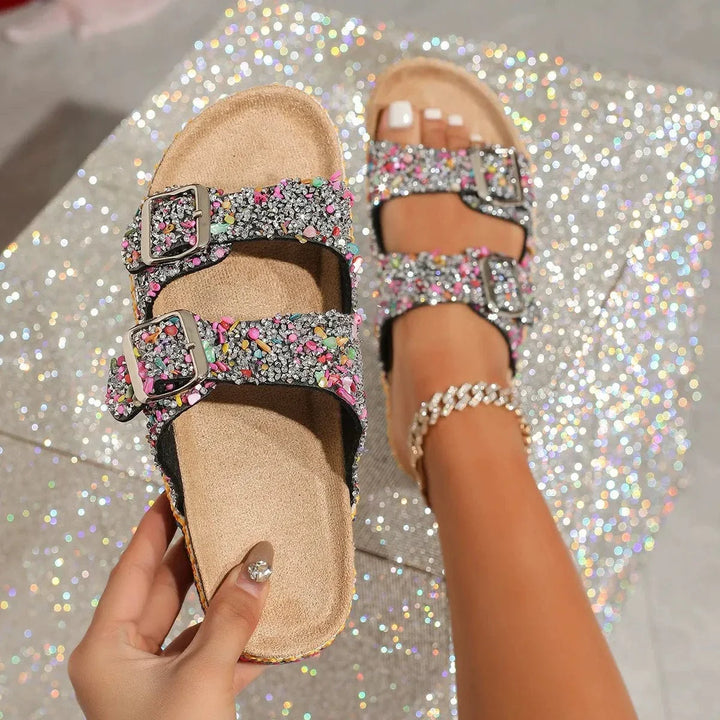 Anna Glimmer Sandals