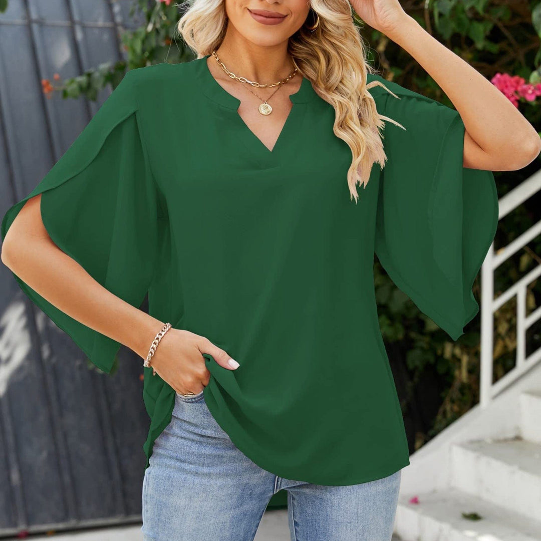 Lena Flare Sleeve Blouse