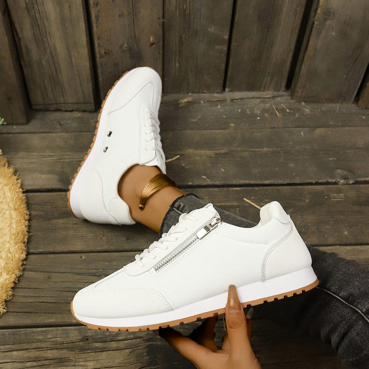 Léonie Zip-Luxe Sneakers