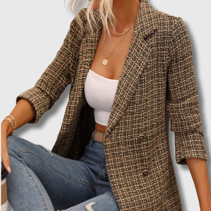 Sabine – Chic Women’s Tweed Blazer Limited Edition