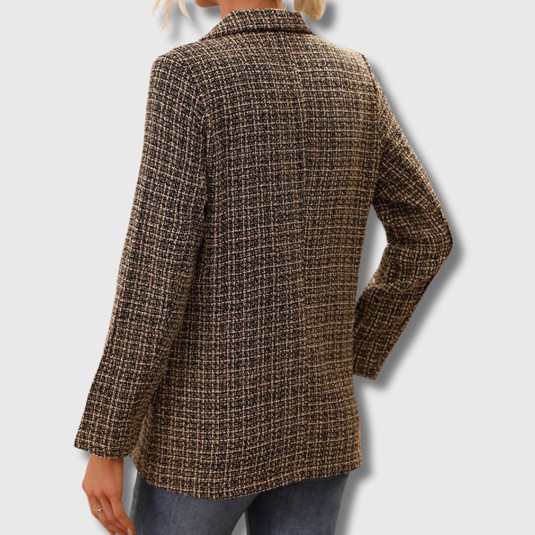 Sabine – Chic Women’s Tweed Blazer Limited Edition