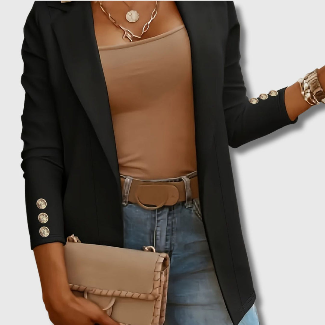 Noémie – Women’s Elegant Longline Jacket Limited Edition