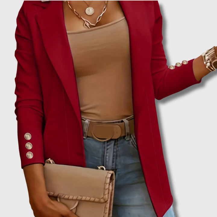 Noémie – Women’s Elegant Longline Jacket Limited Edition