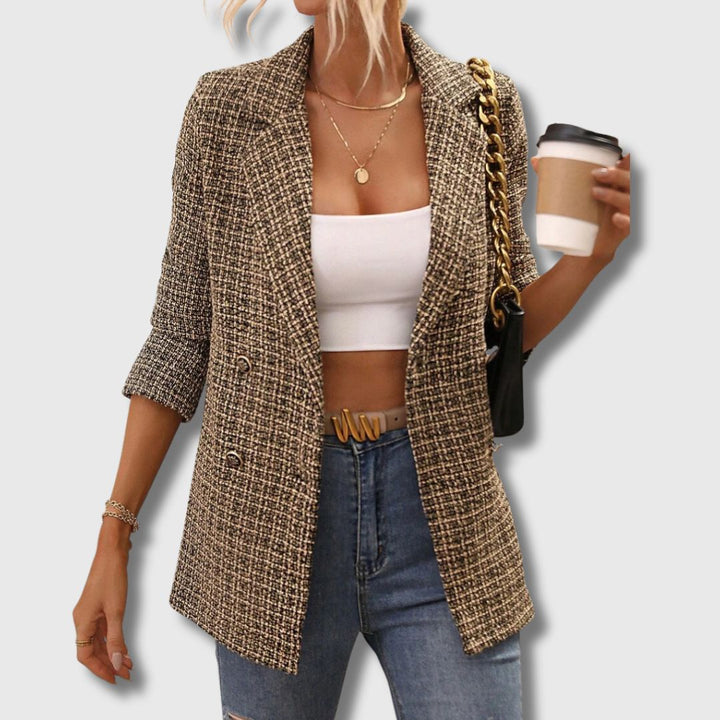 Sabine – Chic Women’s Tweed Blazer Limited Edition