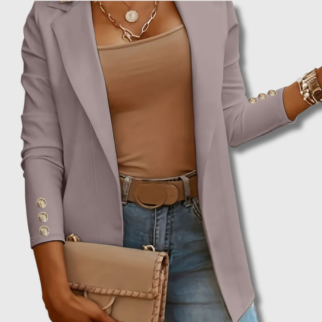 Noémie – Women’s Elegant Longline Jacket Limited Edition