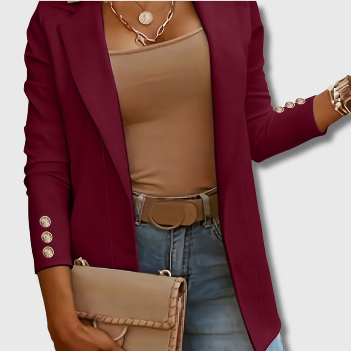 Noémie – Women’s Elegant Longline Jacket Limited Edition
