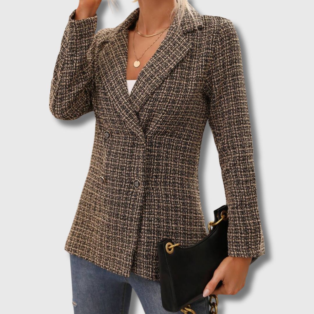 Sabine – Chic Women’s Tweed Blazer Limited Edition