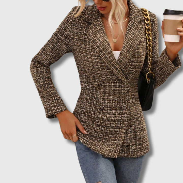 Sabine – Chic Women’s Tweed Blazer Limited Edition