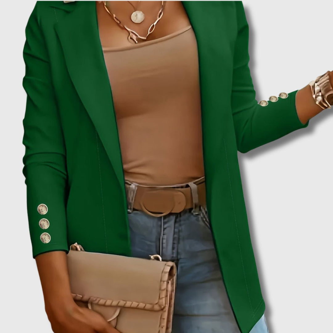 Noémie – Women’s Elegant Longline Jacket Limited Edition