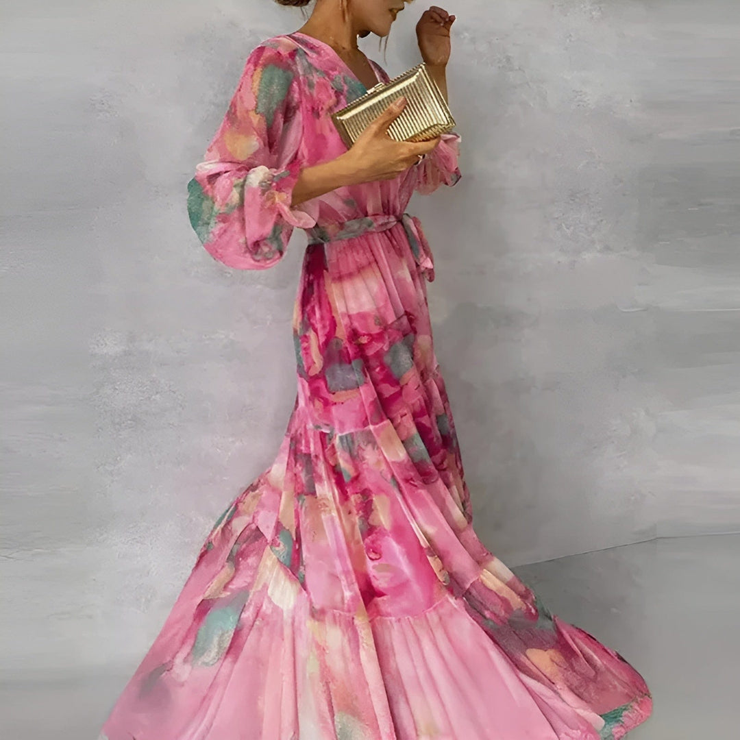 Marizanne Elegant Pleated Summer Dress
