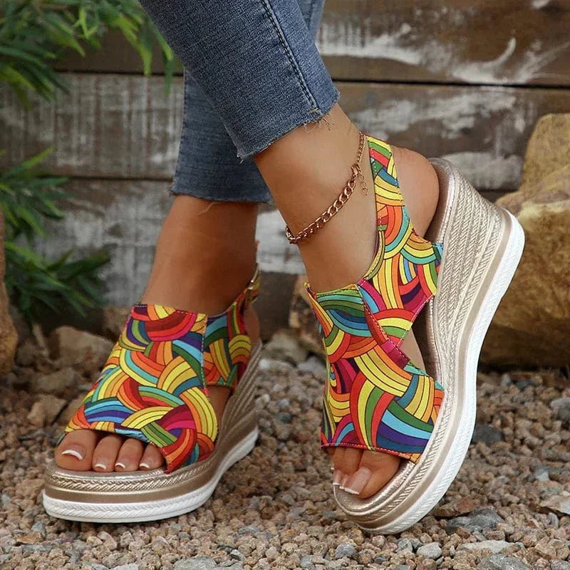 Vivazza Janeiro Wedge Sandals