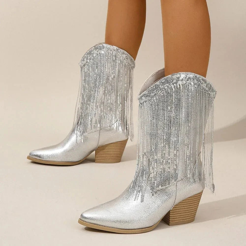 Lyla Ridge Fringe Boots