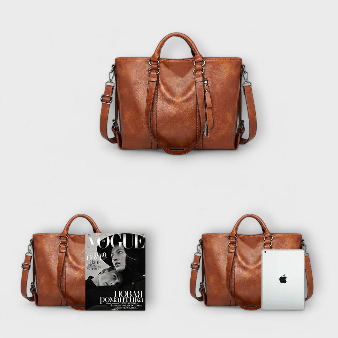 Ava - Large Leather Bag