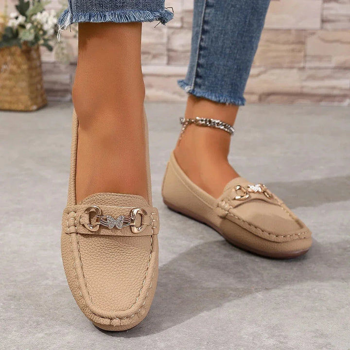 Leona Luxe Chain Loafers