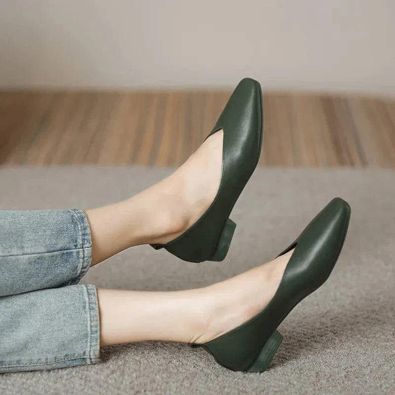 Beliza Leather Flats