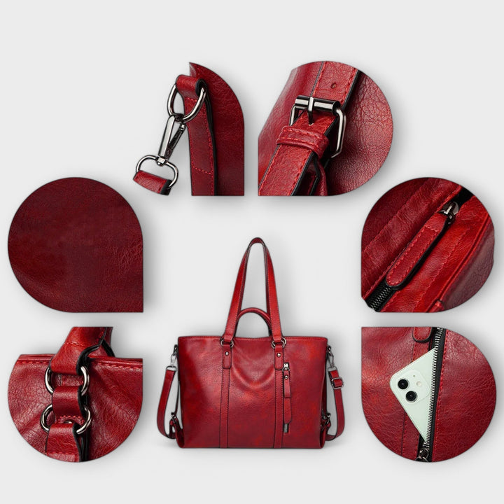 Ava - Large Leather Bag