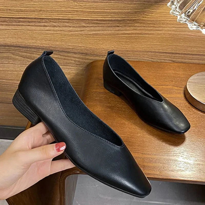 Beliza Leather Flats