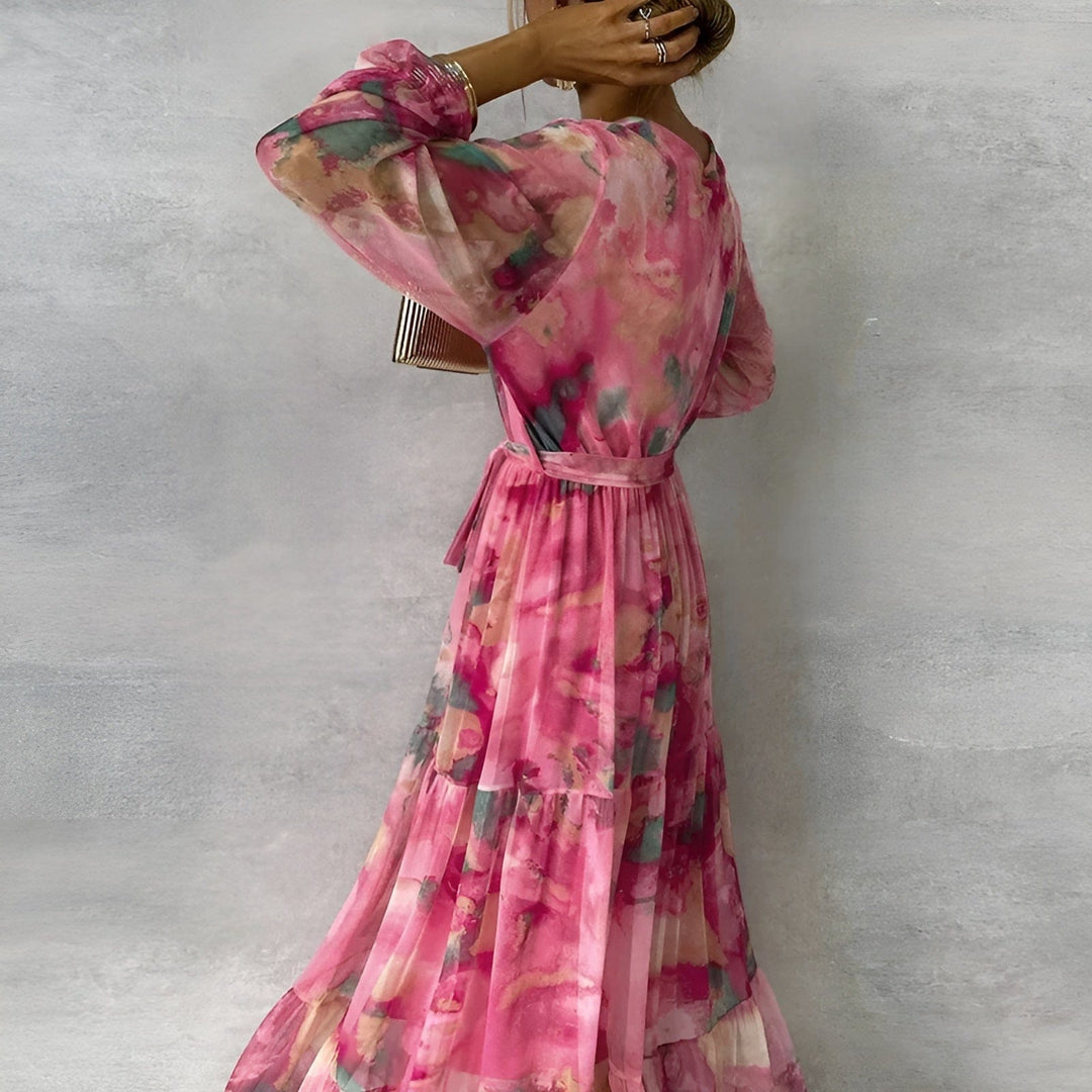 Marizanne Elegant Pleated Summer Dress